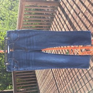 Amanda (by Gloria Vanderbilt) high-rise, slim ankle women's jeans. Size 14.